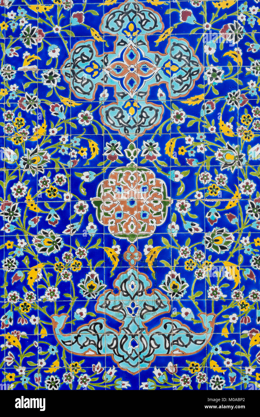 Ali ibn Abi Talib (iraniano Moschea) Situato a Bur Dubai, Emirati Arabi Uniti, Emirati Arabi Uniti Foto Stock