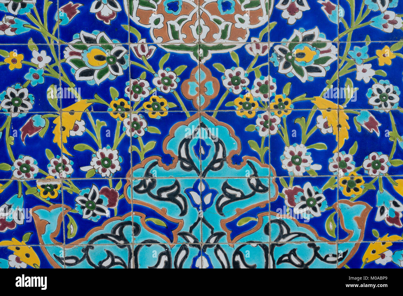 Ali ibn Abi Talib (iraniano Moschea) Situato a Bur Dubai, Emirati Arabi Uniti, Emirati Arabi Uniti Foto Stock