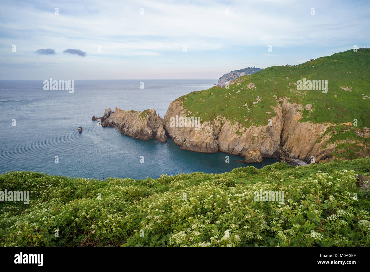 Paesaggio di Hauao, Dongyin, Matsu Foto Stock