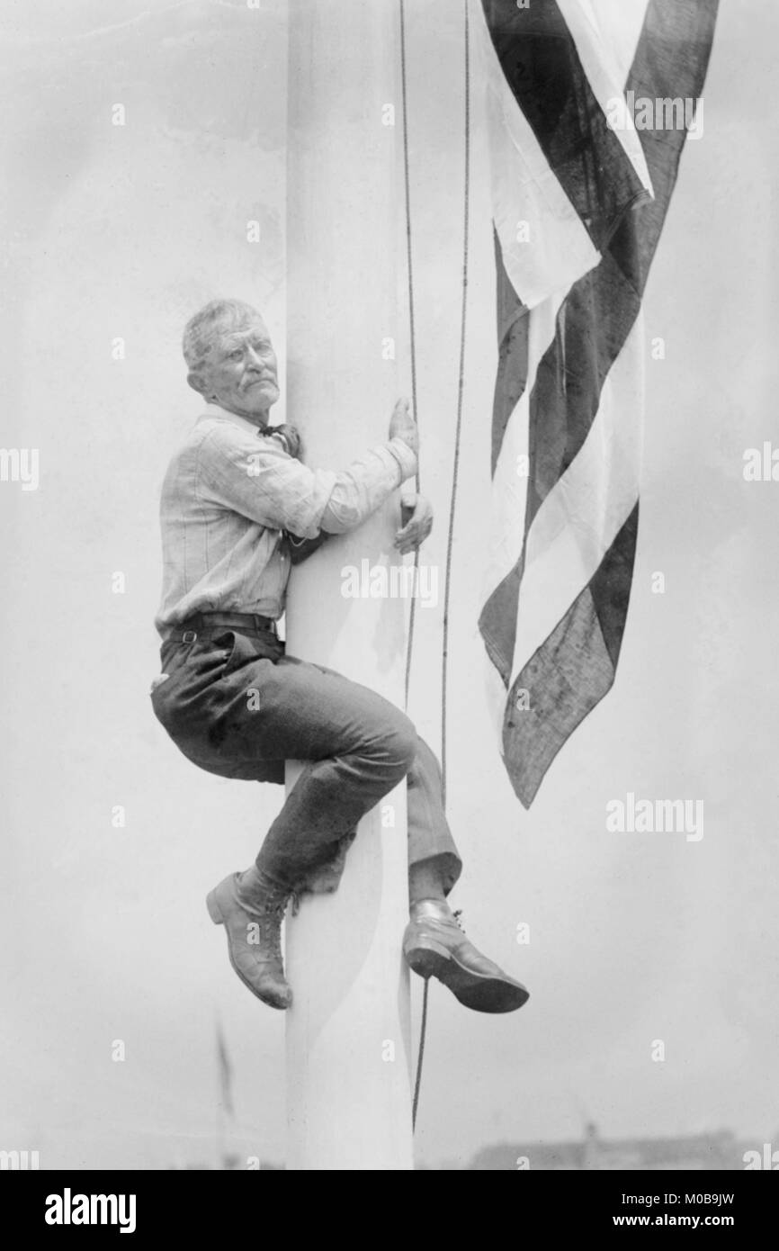L'altezza di patriottismo Foto Stock