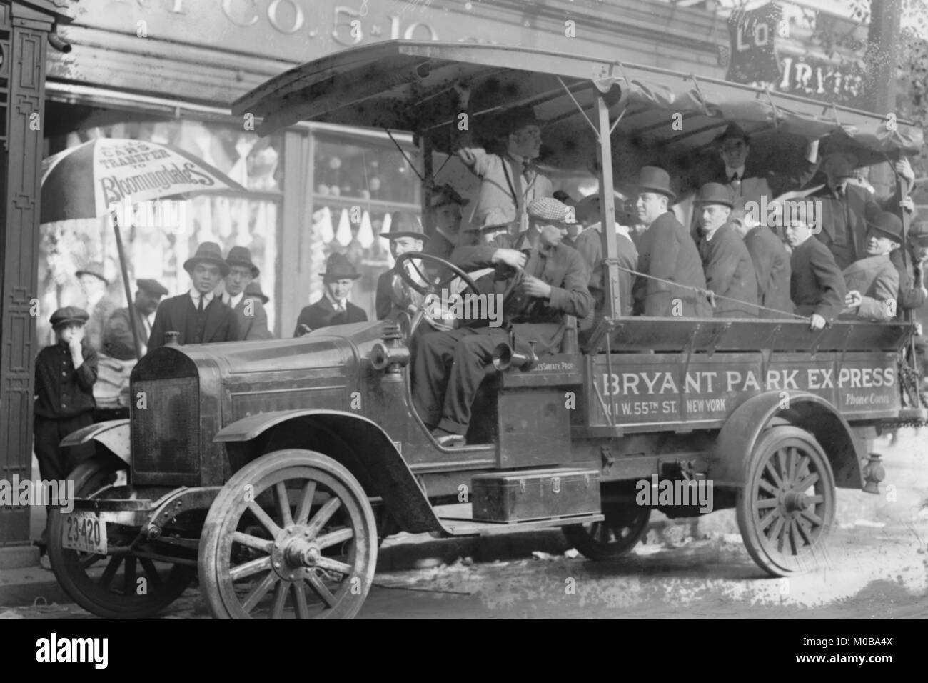 Bryant Express New York Jitney in servizio Foto Stock