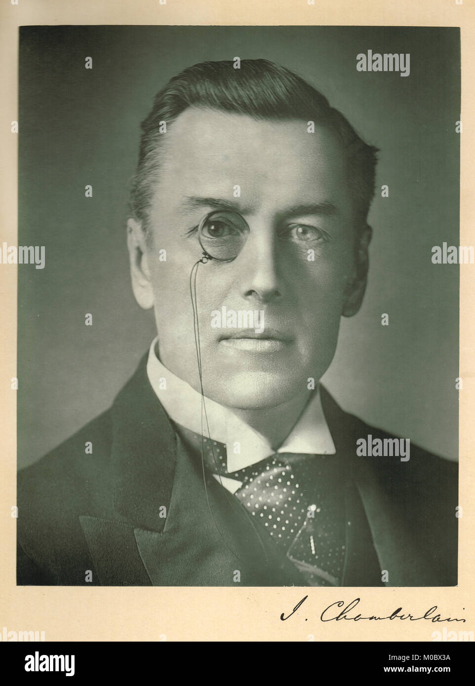 Joseph Chamberlain (1836-1914) Foto Stock