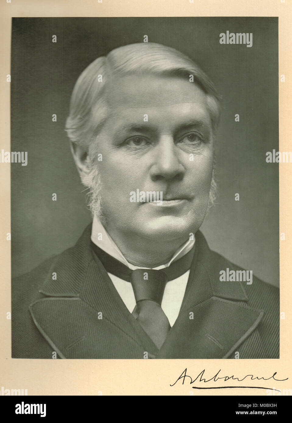 Edward Gibson, primo Baron Ashbourne, 1837-1913, membro del Parlamento di Dublino Università & Lord Cancelliere dell'Irlanda Foto Stock