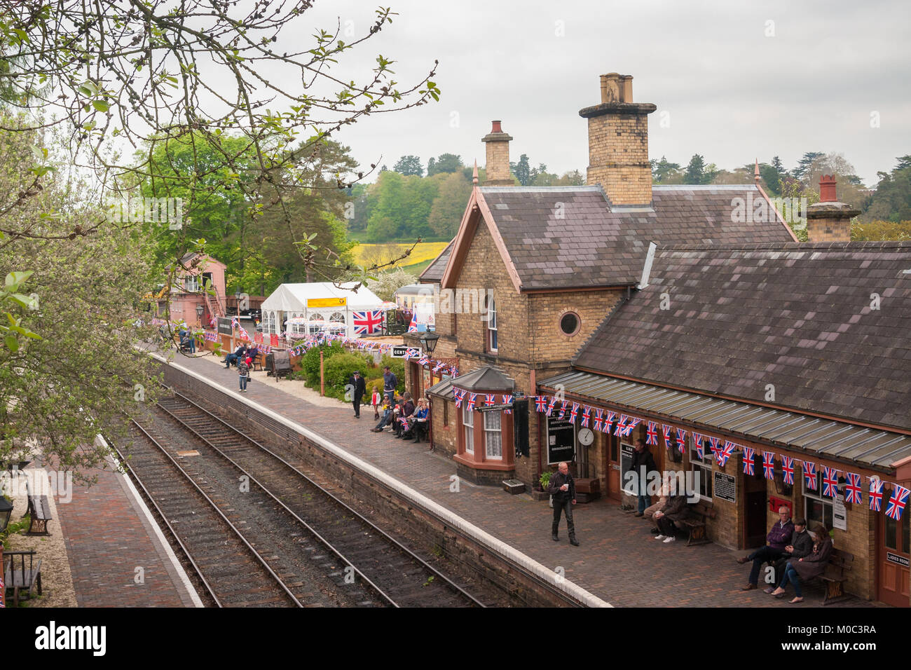 Arley Stazione, Severn Vally Railway Foto Stock