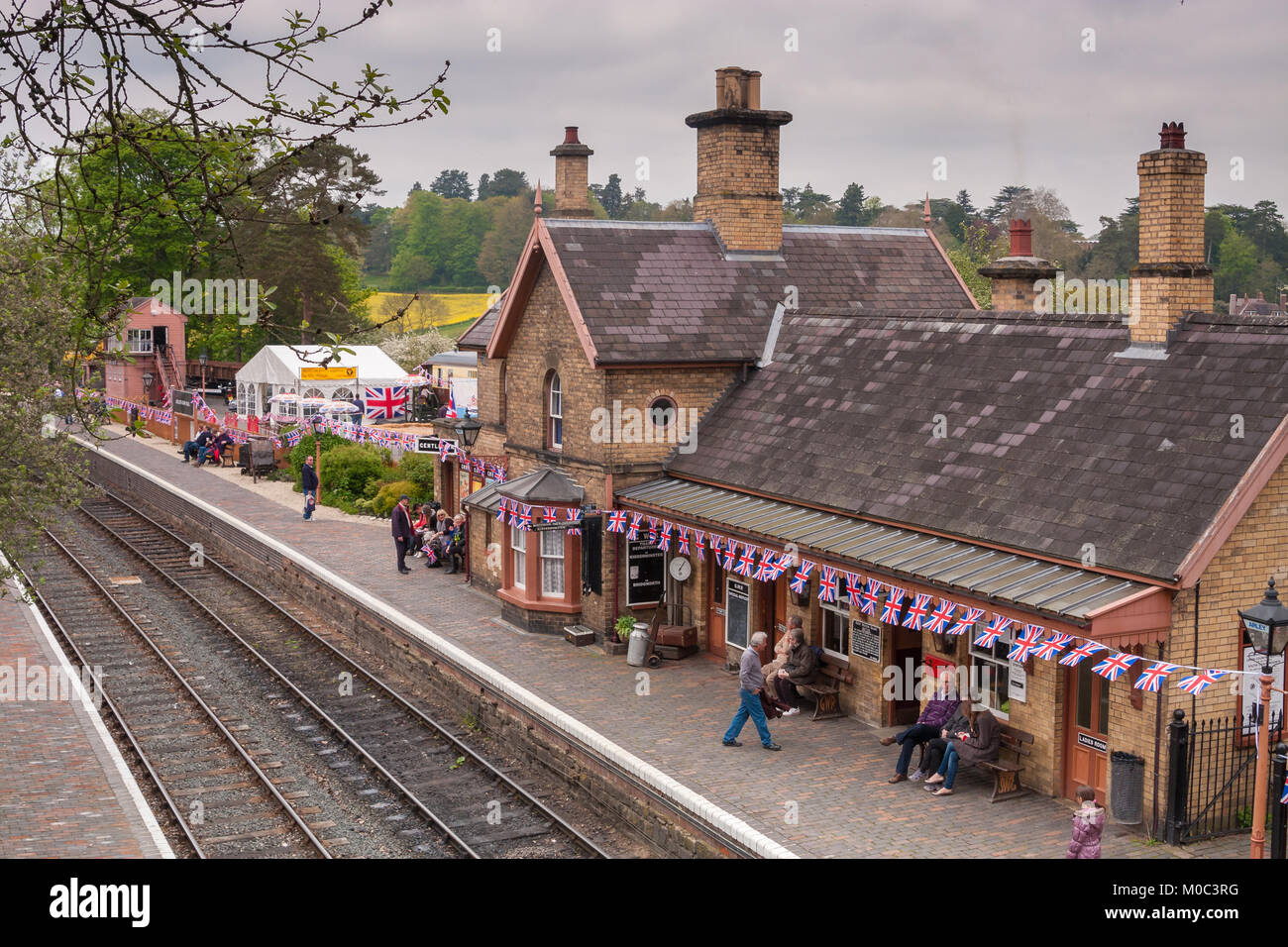 Arley Stazione, Severn Vally Railway Foto Stock