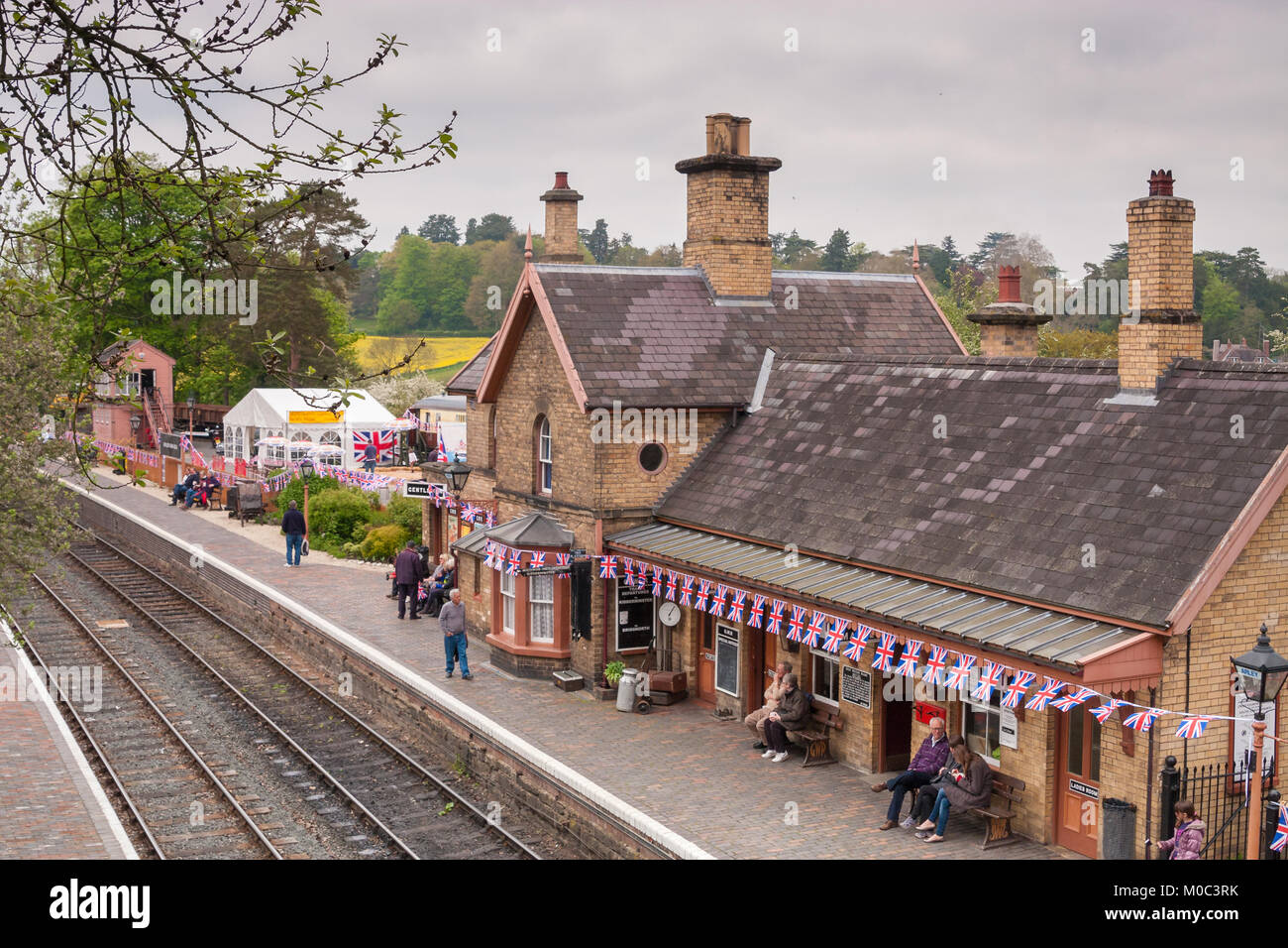 Arley Stazione, Severn Vally Railway Foto Stock
