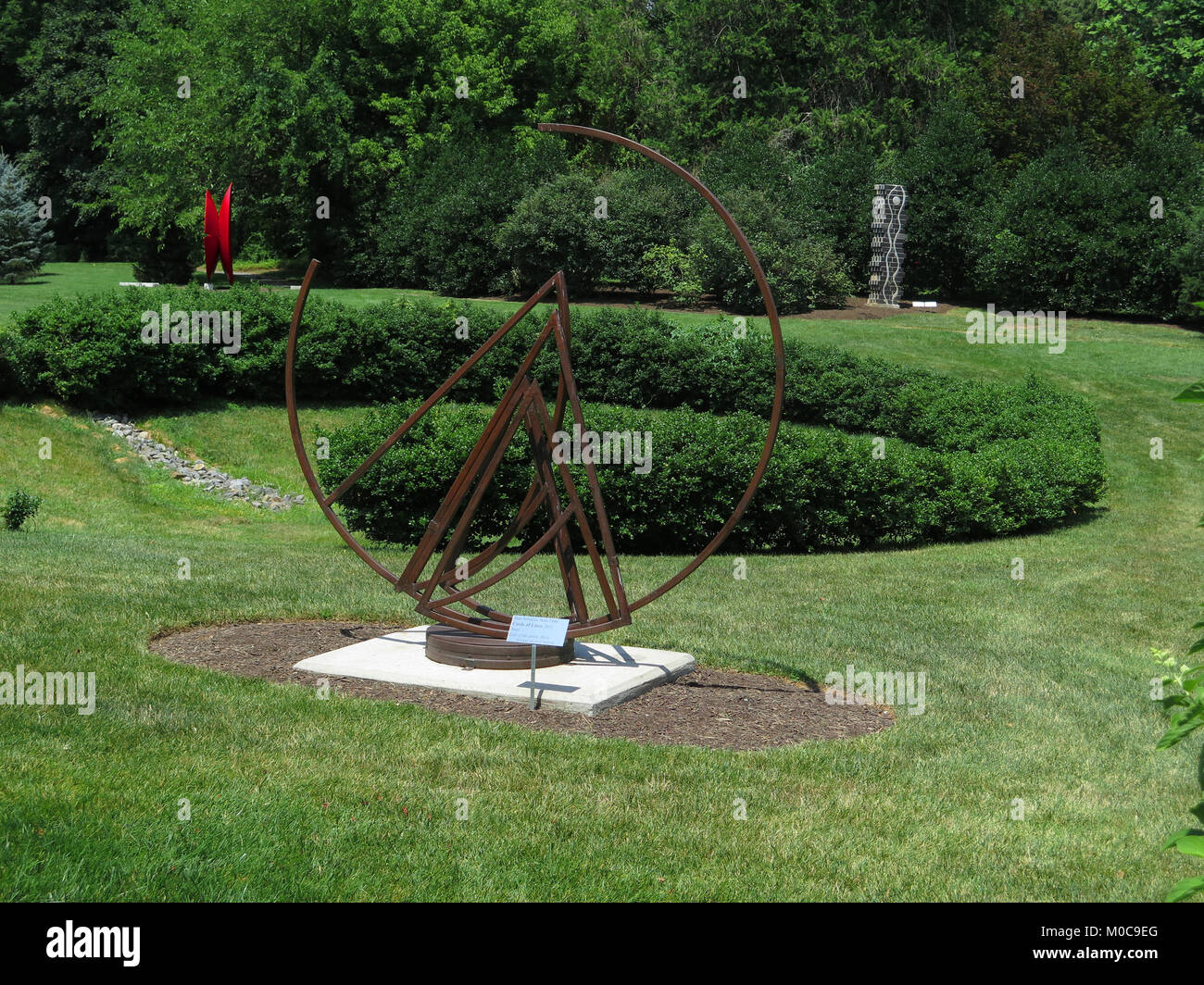 Delaware Art Museum, Wilmington, Delaware, arte, scultura, parco giardino scultura, arte illustrativa, Foto Stock
