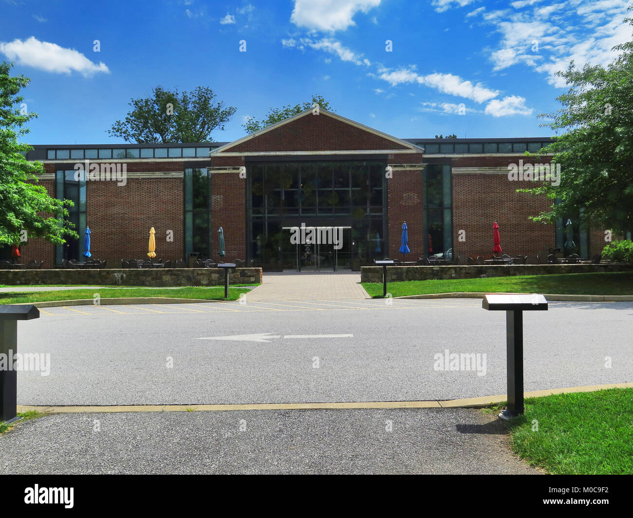 Delaware Art Museum, Wilmington, Delaware, arte, scultura, parco giardino scultura, arte illustrativa, Foto Stock