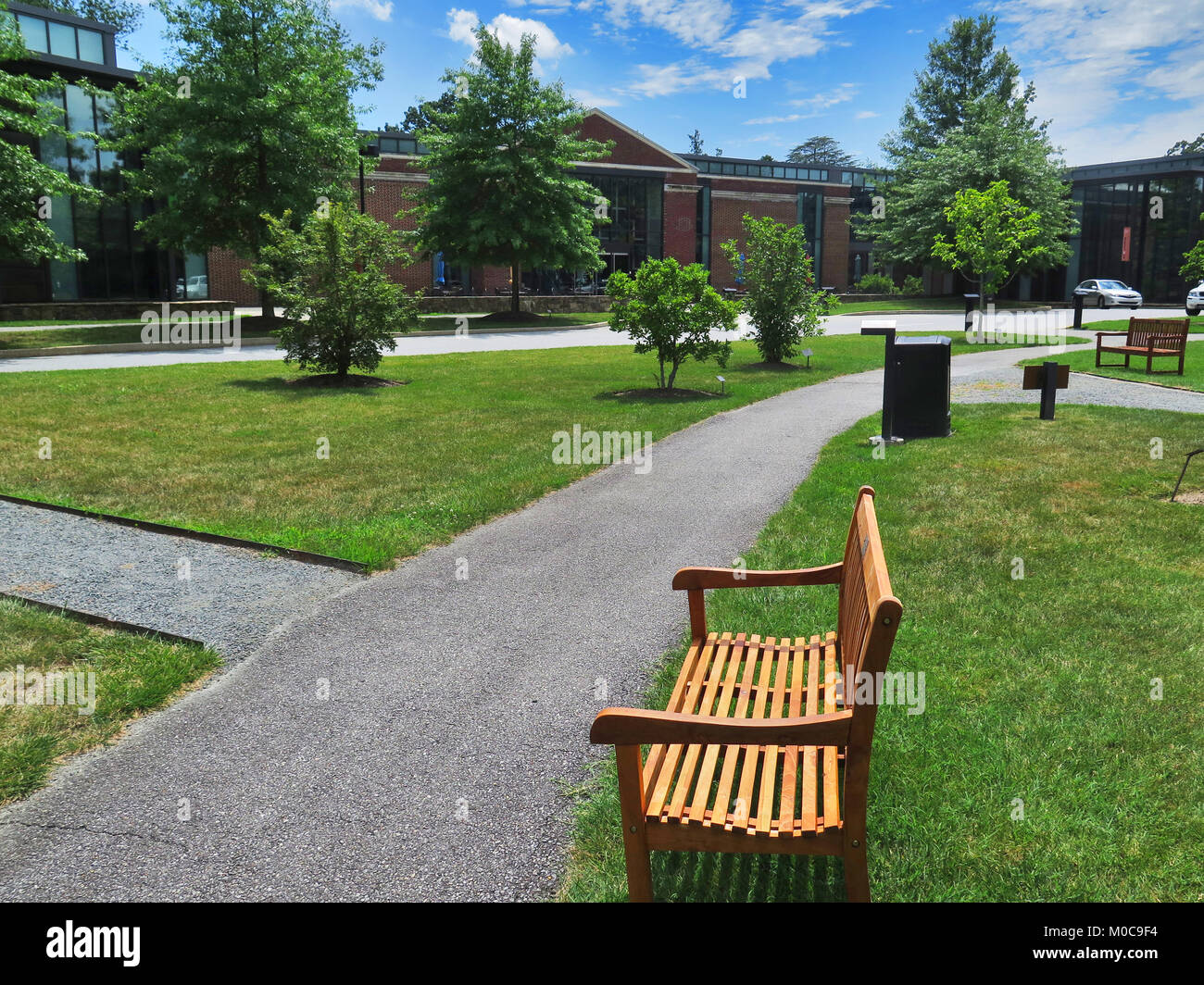 Delaware Art Museum, Wilmington, Delaware, arte, scultura, parco giardino scultura, arte illustrativa, Foto Stock