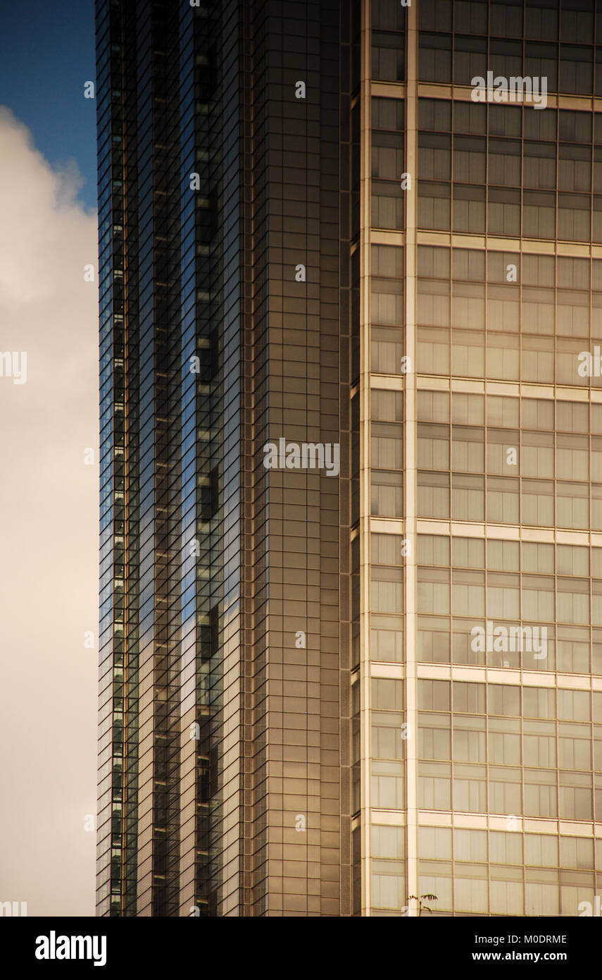 Edificio per uffici Dettaglio, città di Londra, Regno Unito Foto Stock