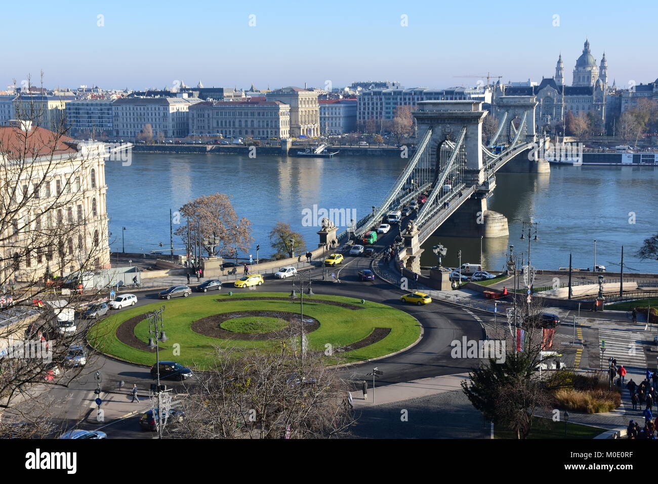 Budapest giornata di sole Foto Stock