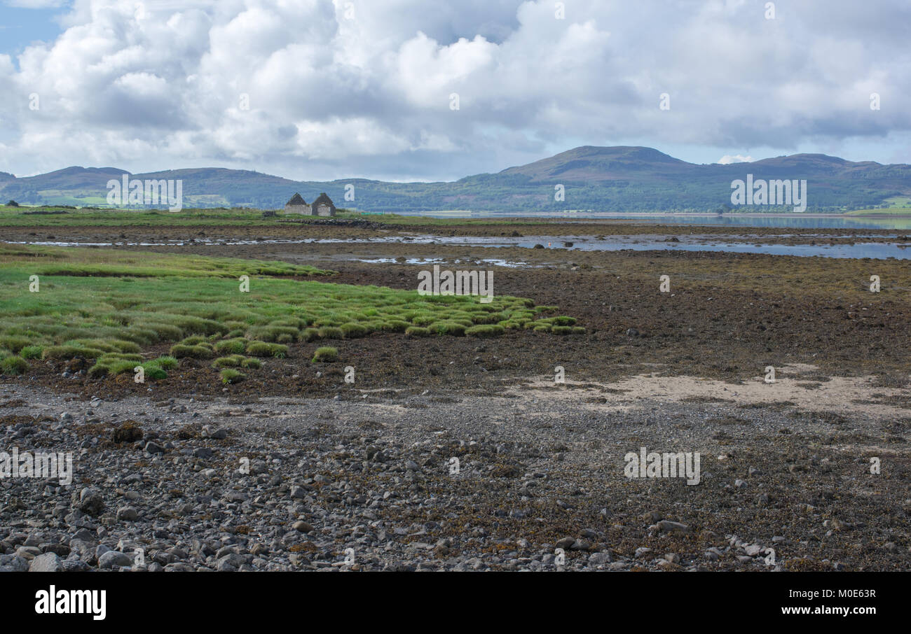 Sligo Harbour nella Contea di Sligo, Irlanda Foto Stock