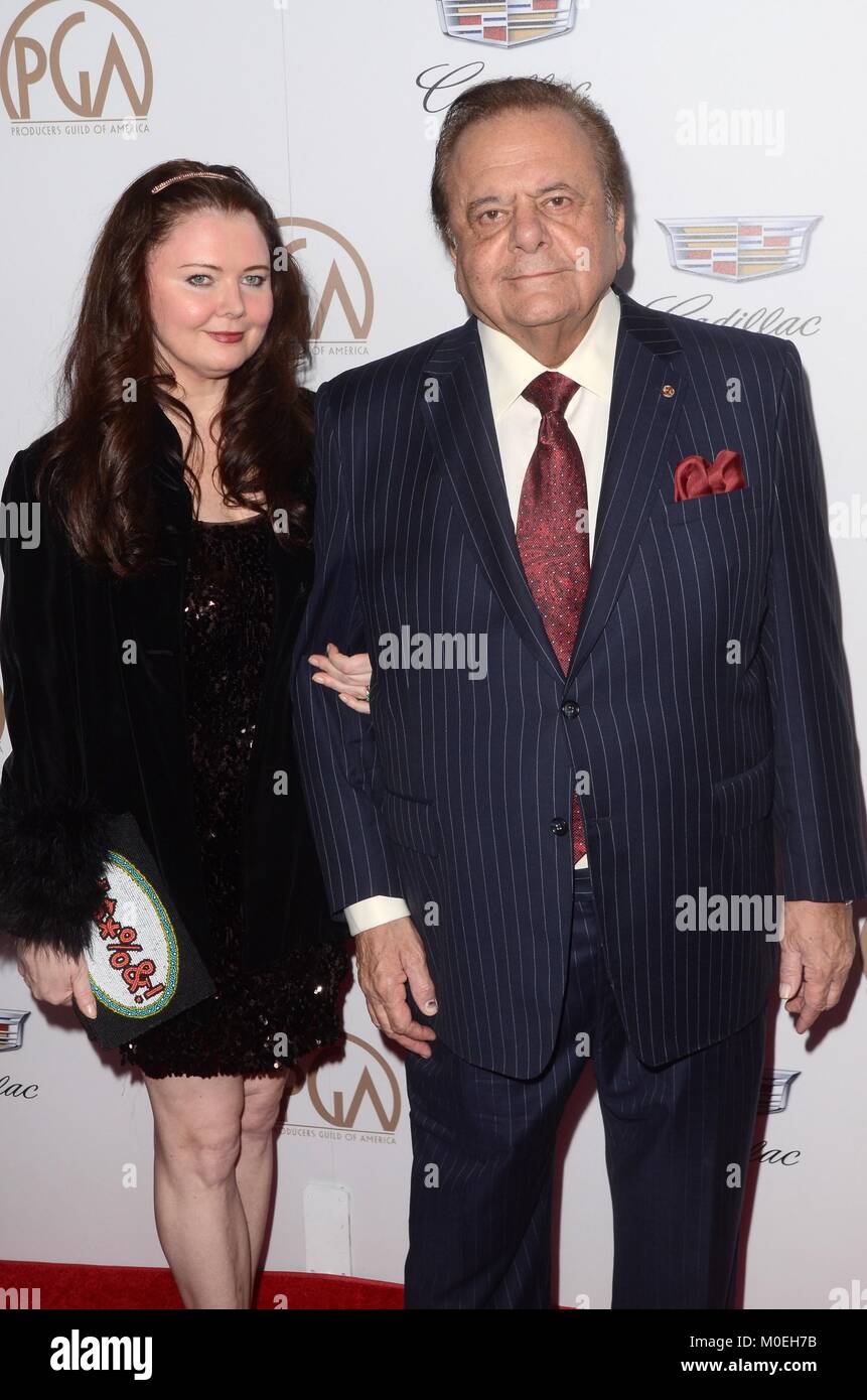 Beverly Hills, CA. Xx gen, 2018. Paul Sorvino presso gli arrivi di 29 produttori annuale Guild Awards (PGA), il Beverly Hilton Hotel di Beverly Hills, CA 20 gennaio 2018. Credito: Priscilla concedere/Everett raccolta/Alamy Live News Foto Stock