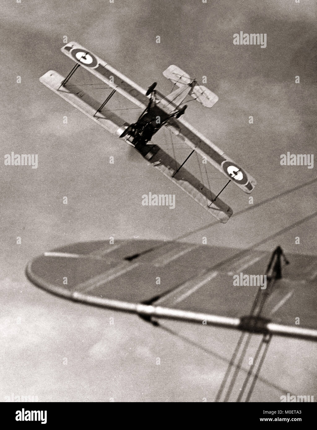 Acrobazia - Avro e Bristol aeromobili, Oxford University Air Squadron, 1930 Foto Stock