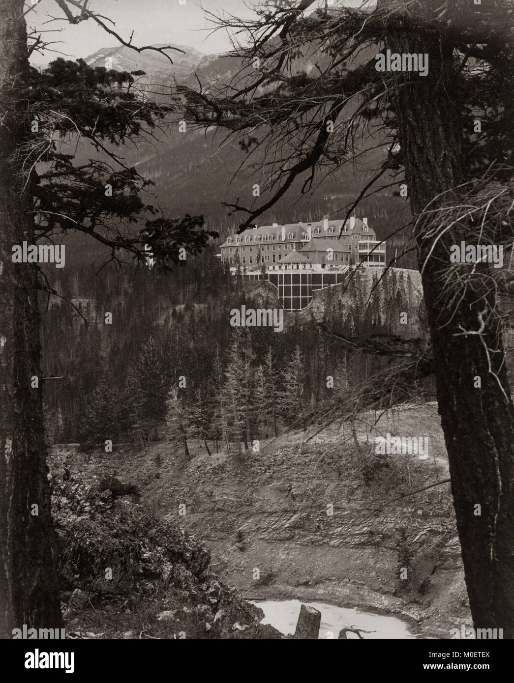 Hotel Banff Springs, Canada, c.1890's Foto Stock