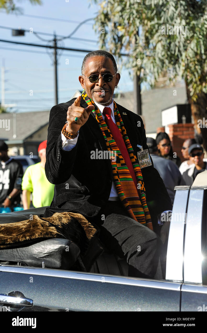 Las Vegas, Nevada - 15 Gennaio 2018 - Antonio Fargas presso il Dr Martin Luther King parata del giorno in Downtown Las Vegas - foto: Ken Howard/Alamy Foto Stock