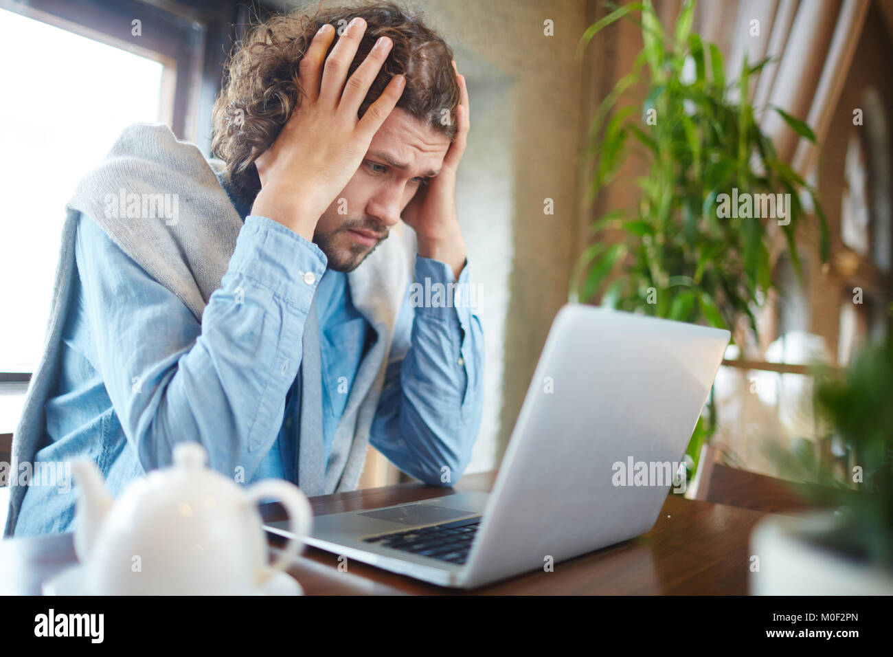 Business in pericolo Foto Stock