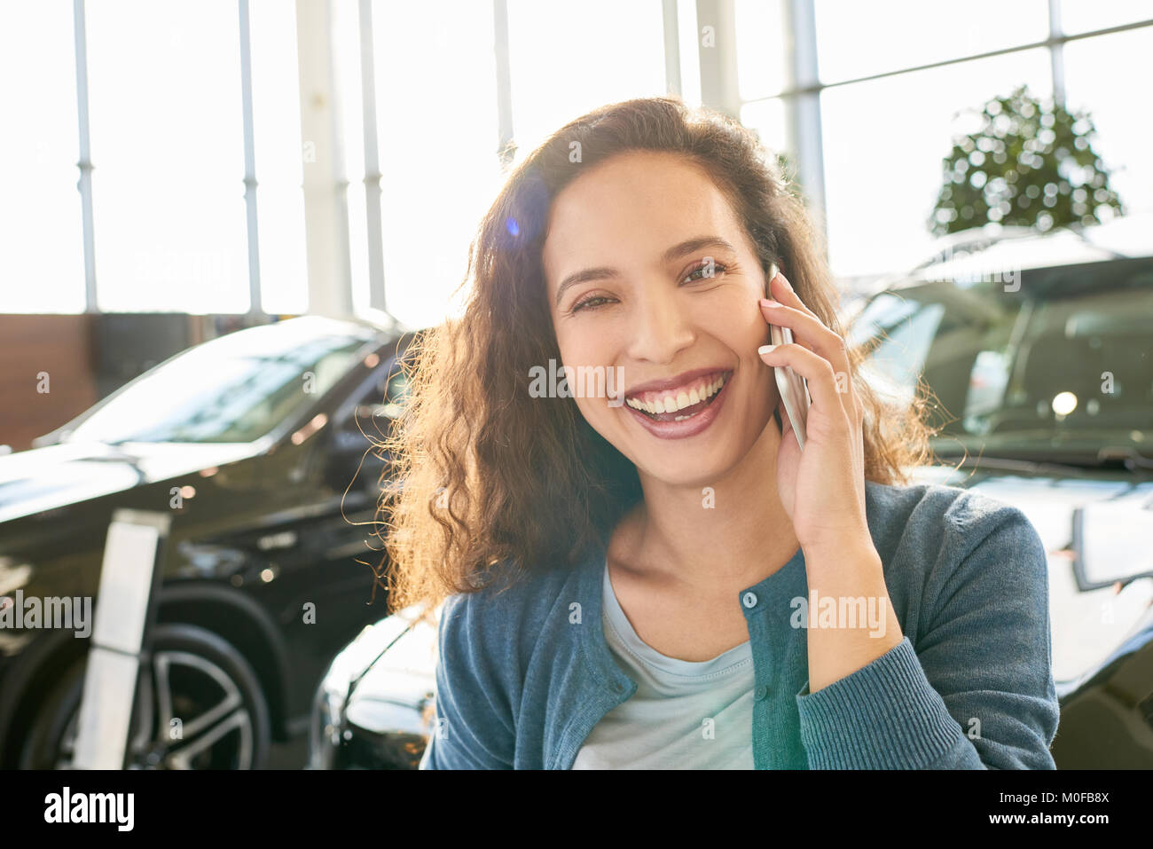 Ho comprato la macchina dei miei sogni Foto Stock