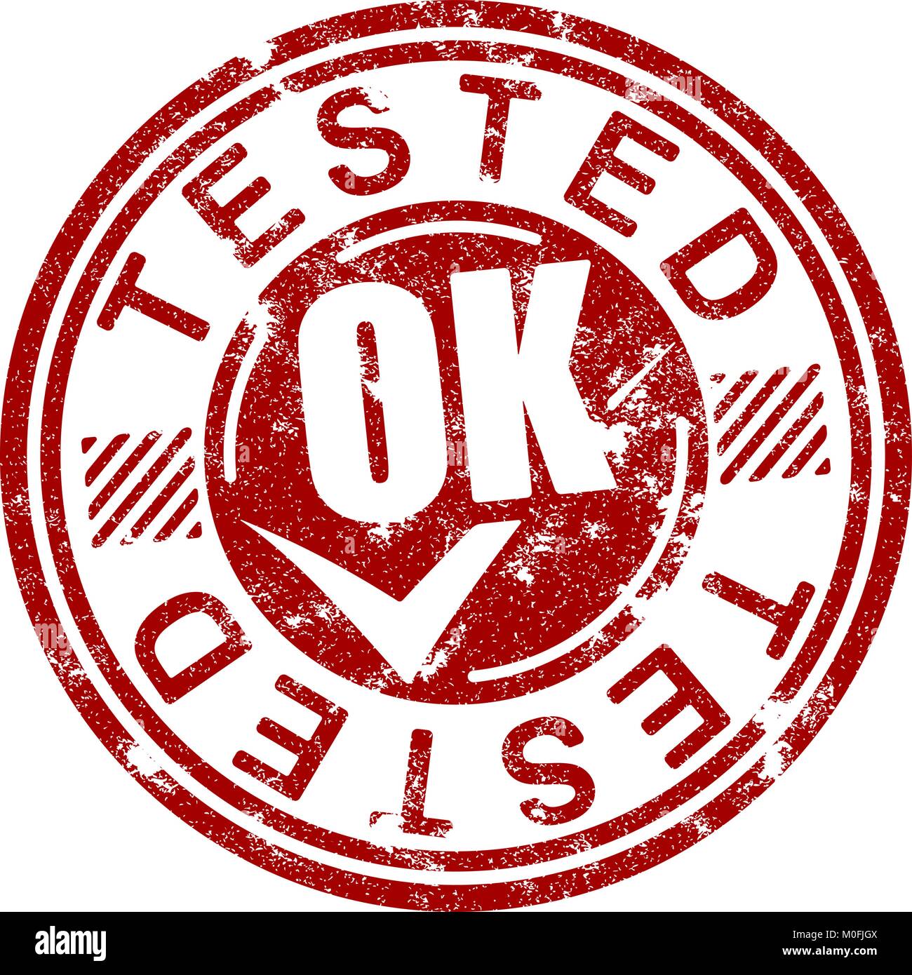 Testato Simbolo Simbolo testato Immagini Vettoriali Stock - Alamy