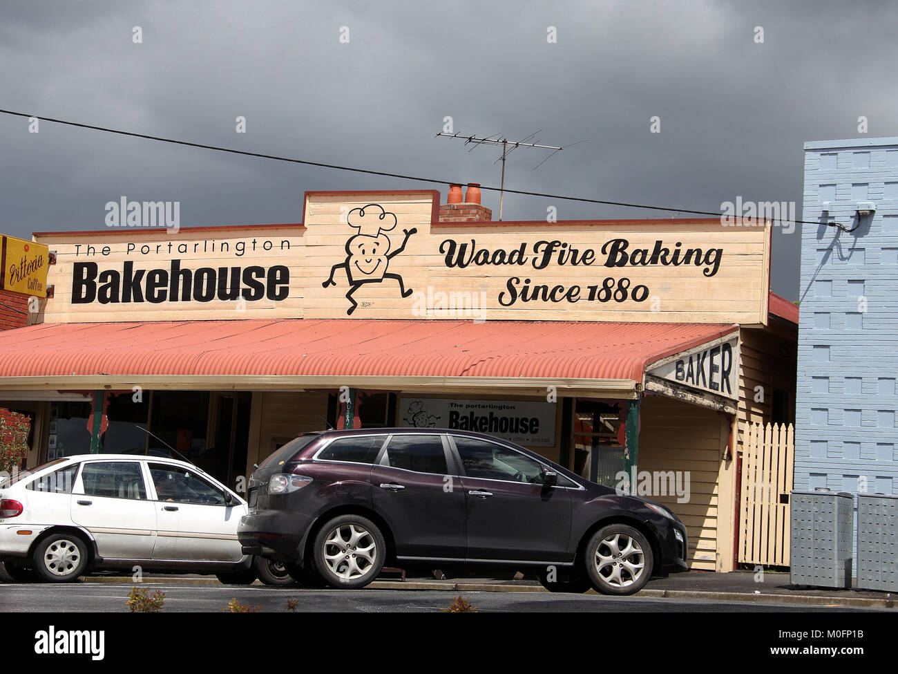 Portarlington Bakehouse in Australia Foto Stock