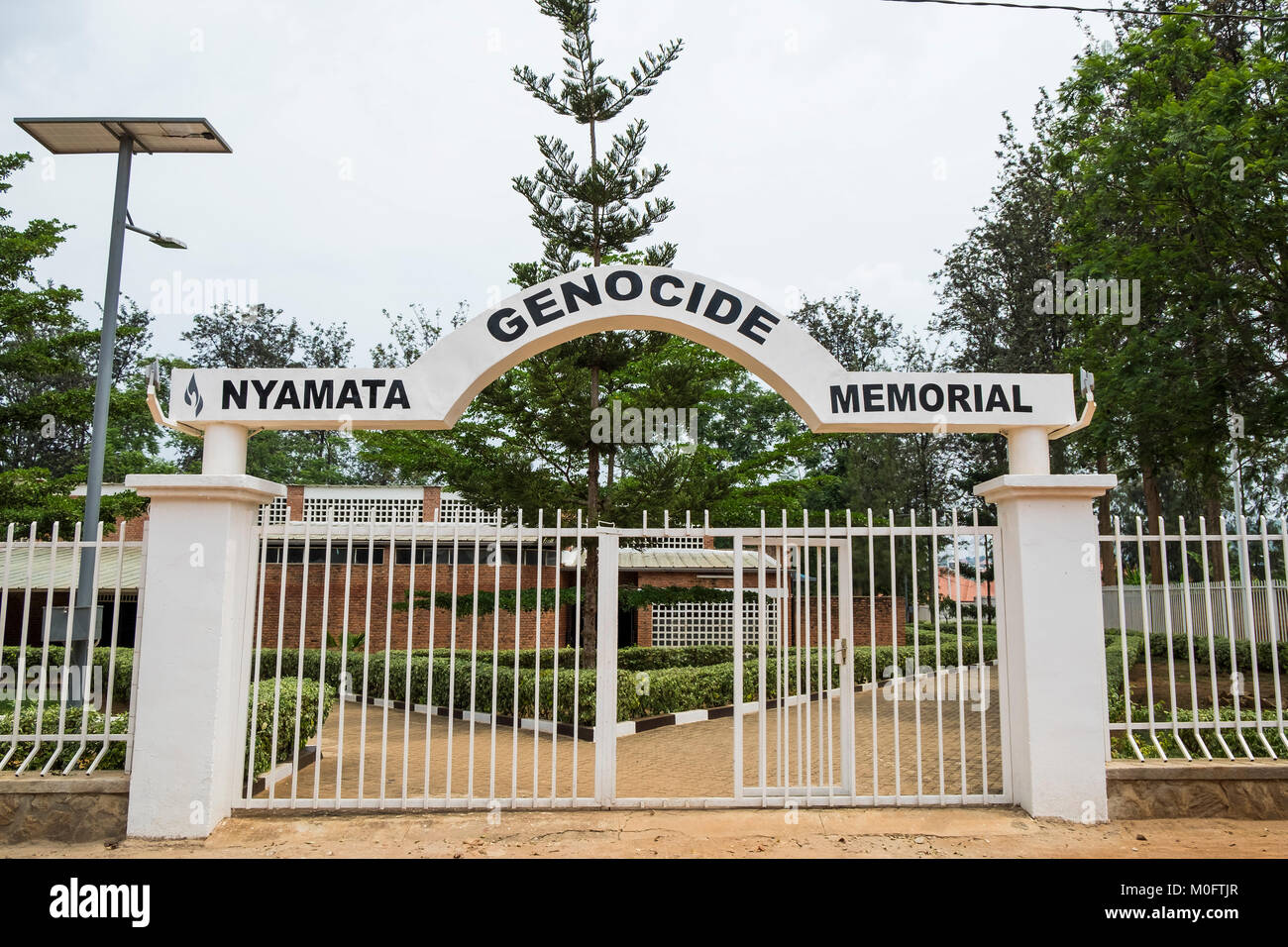 Ruanda, Nyamata, Genocide Memorial Foto Stock