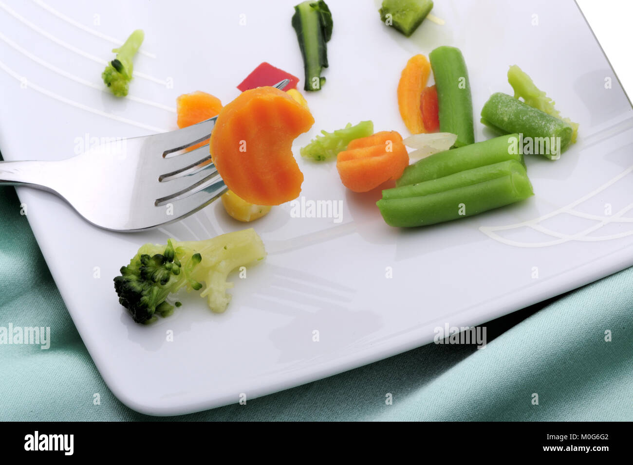 Cibo sano, verdure, vegan, a basso contenuto calorico, lifestyle, posate, piastra,cibo sano, verdure, vegan, a basso contenuto calorico, lifestyle, posate, piastra, Foto Stock