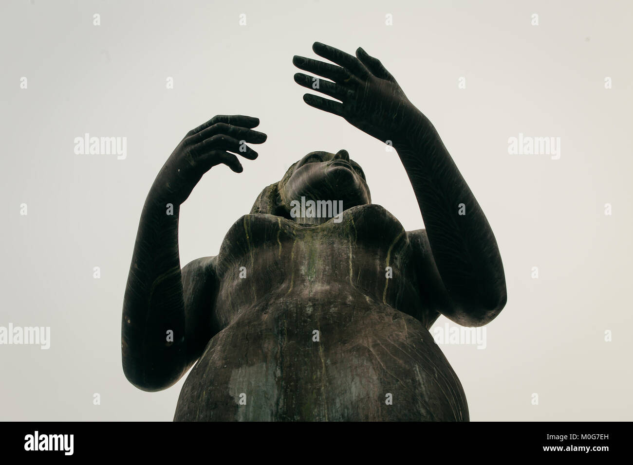 Rauhanpatsas statua a Helsinki Foto Stock