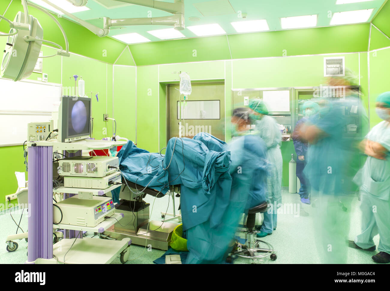 Urologia ospedale di chirurgia non invasiva Foto Stock