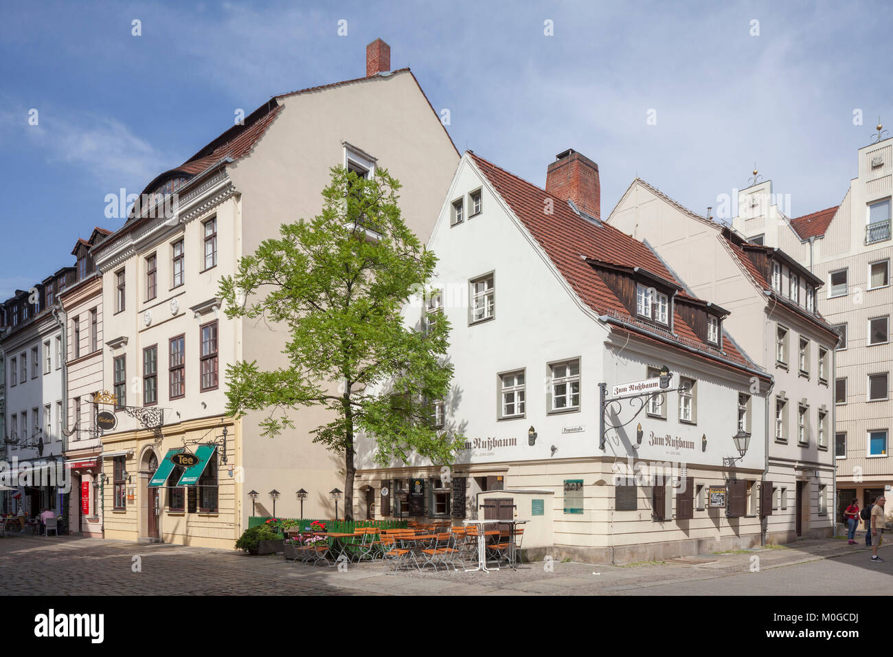 DEU, Germania Berlino: Berliner Nikolaiviertel ho DEU, Deutschland, Berlino: Berliner Nikolaiviertel Foto Stock