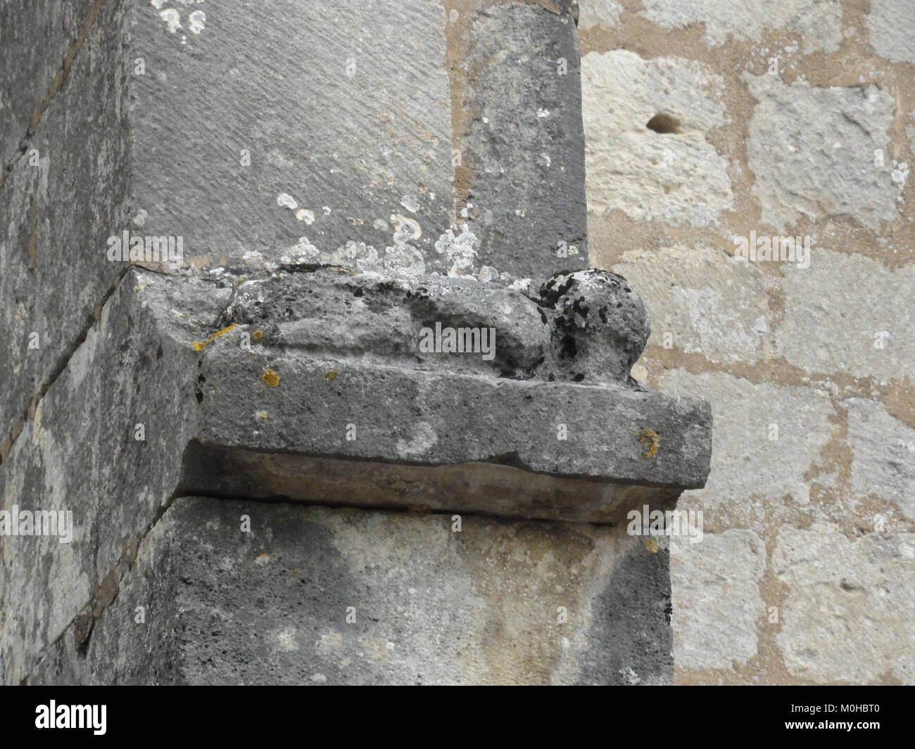 Boviolles (Mosa) Église de la Nativité-de-la-Sainte-Vierge (04) détail Foto Stock