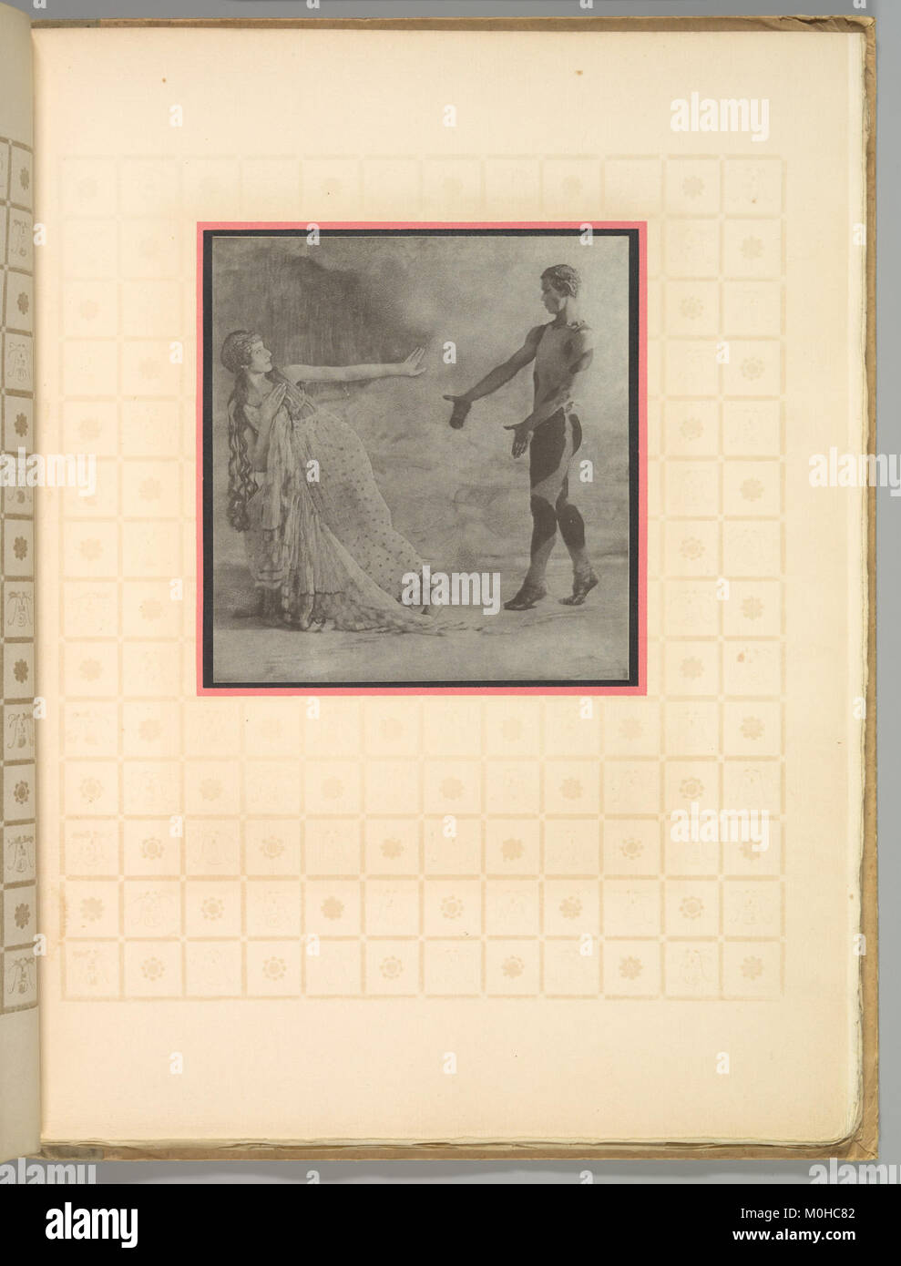 Questa opera d'arte intitolata "le Prélude à l'Après-Midi d'un Faune" della collezione del Metropolitan Museum riflette un'interpretazione della composizione musicale di Claude Debussy, sottolineando temi simbolici e mitologici. Foto Stock