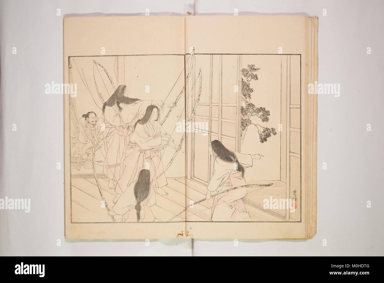 Nihon Rekishi Gaho n. 1-10-illustrato ufficiale della storia giapponese no. 1-10 INCONTRATO LC-braccio 191 j a 008 Foto Stock