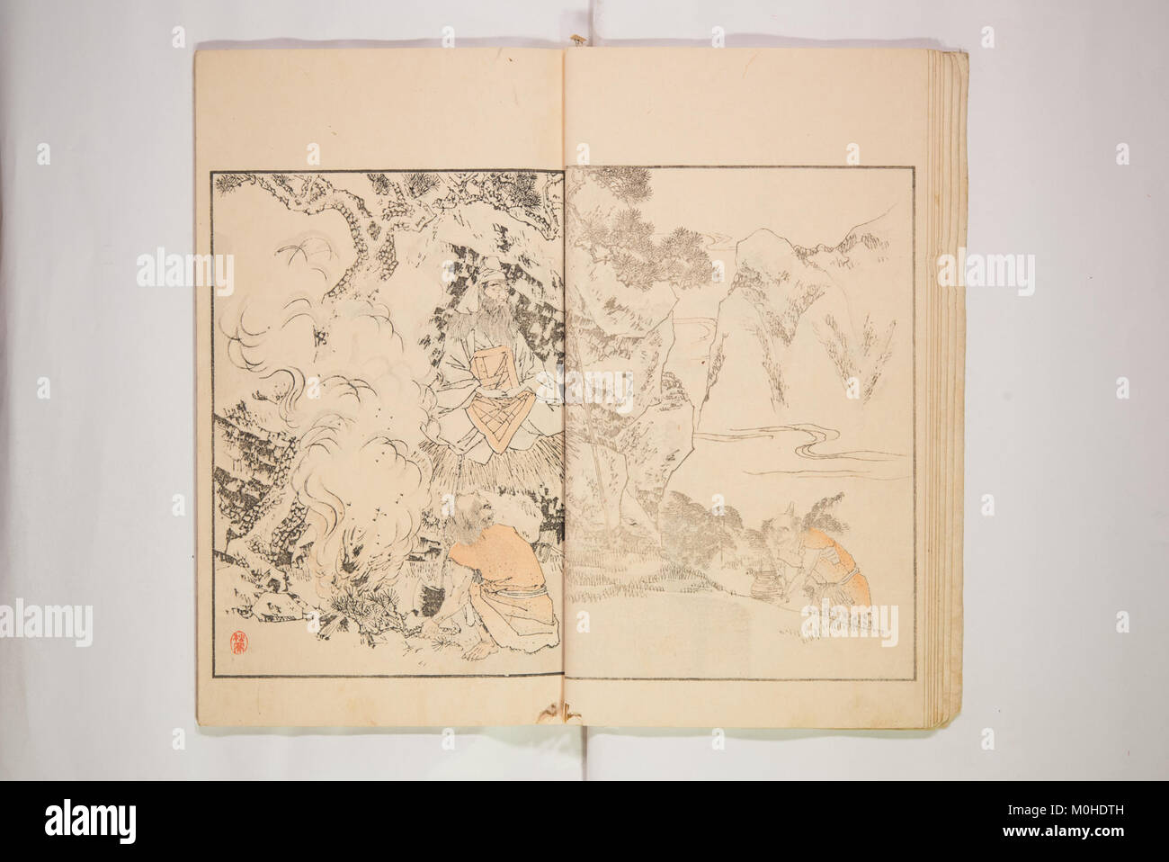 Nihon Rekishi Gaho n. 1-10-illustrato ufficiale della storia giapponese no. 1-10 INCONTRATO LC-braccio 191 j a 009 Foto Stock