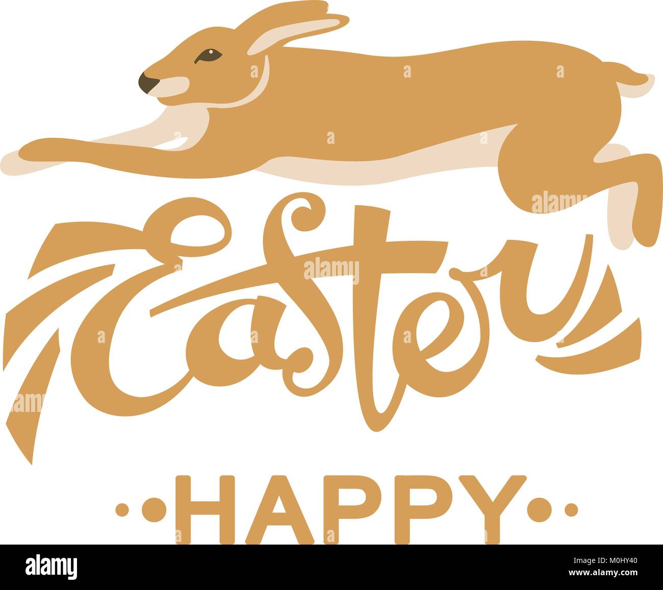 Pasqua design stilizzato di coniglio illustrazione vettoriale stile piatto Illustrazione Vettoriale Pasqua design stilizzato di coniglio illustrazione vettoriale stile piatto Illustrazione Vettoriale