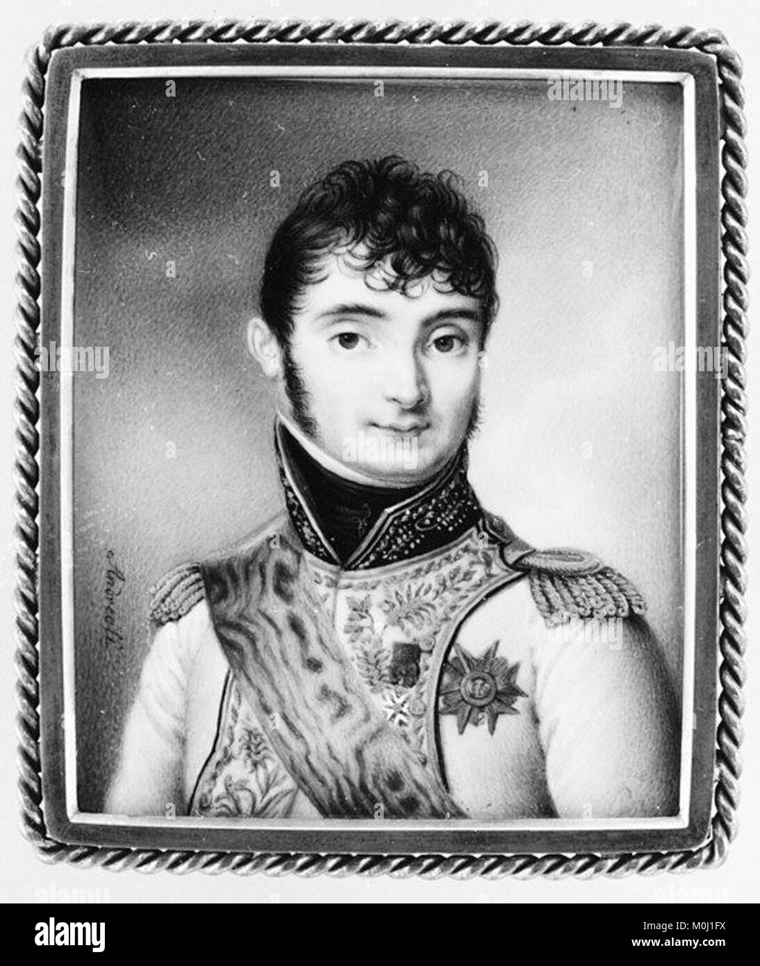 Jérôme Bonaparte (1784-1860), re di Westfalia ha incontrato 127596 Foto Stock