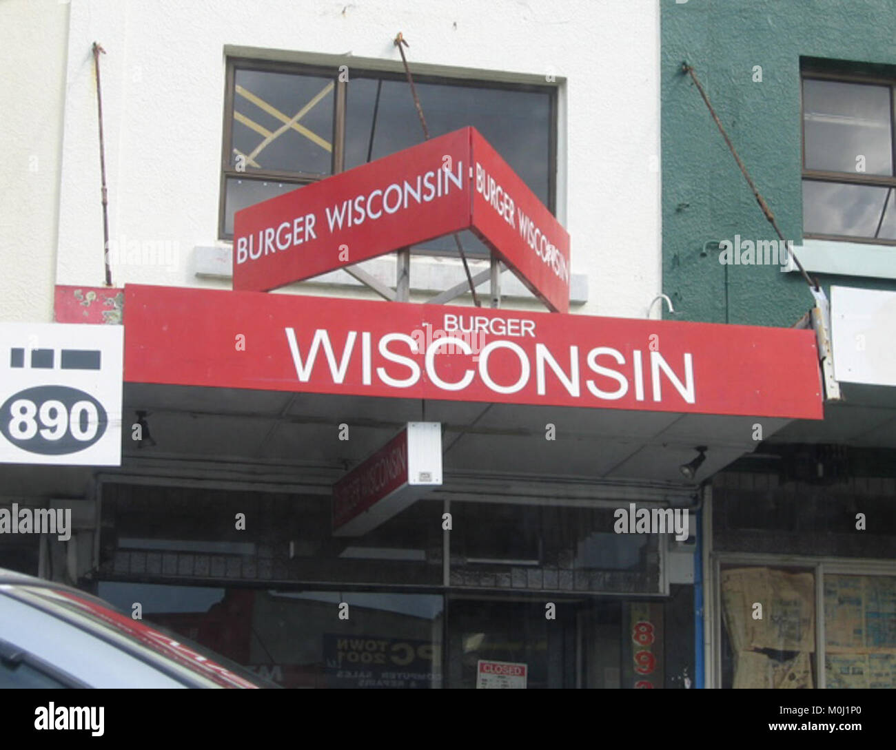 Questa voce del censimento degli Stati Uniti del 2020 per Burger, Wisconsin registra il codice numerico 2470881 della località e la classificazione demografica come una township civile nella contea di Dane, Wisconsin. Foto Stock
