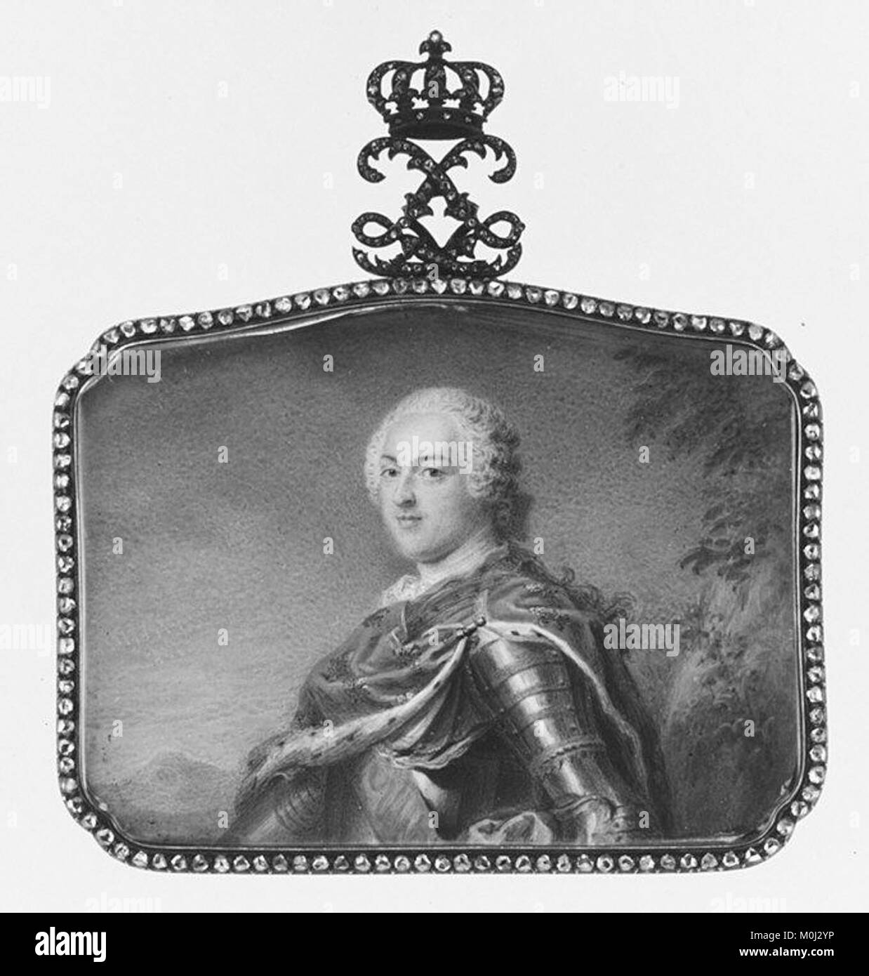 Louis XV (1710-1774), Re di Francia ha incontrato 175586 Foto Stock