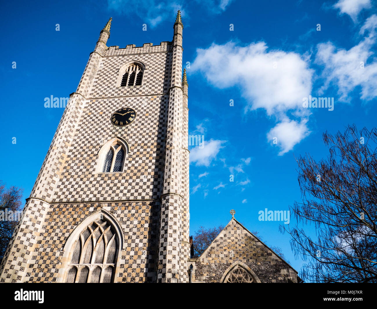 La lettura Minster di Santa Maria Vergine, Reading, Berkshire, Inghilterra. Foto Stock