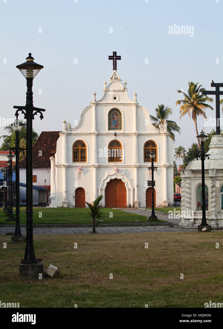 Chiesa di Fort Kochi, Kerala, India Foto Stock