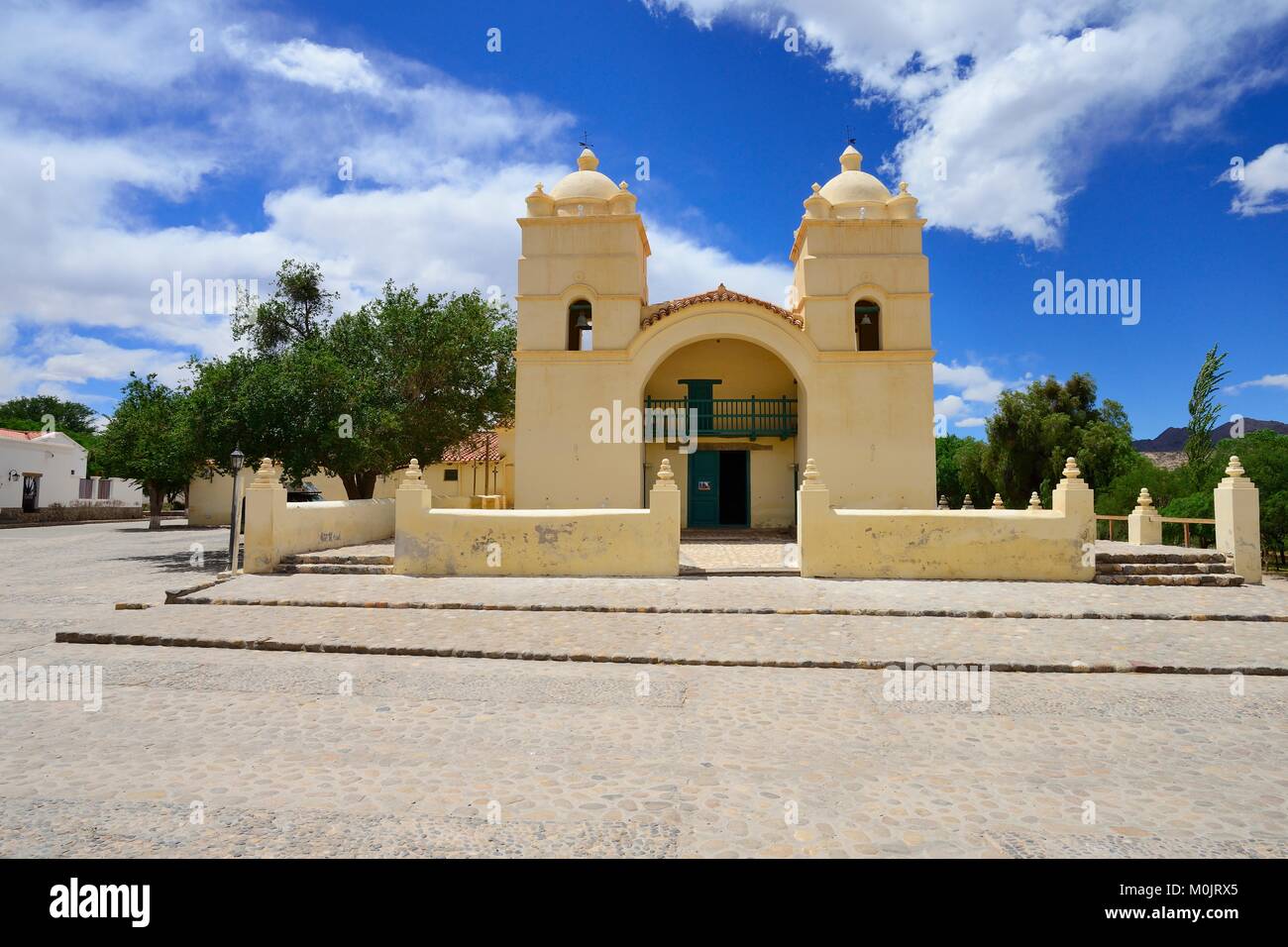 Chiesa di Iglesia de San Pedro de Nolasco, Molinos, Provincia di Salta Argentina Foto Stock