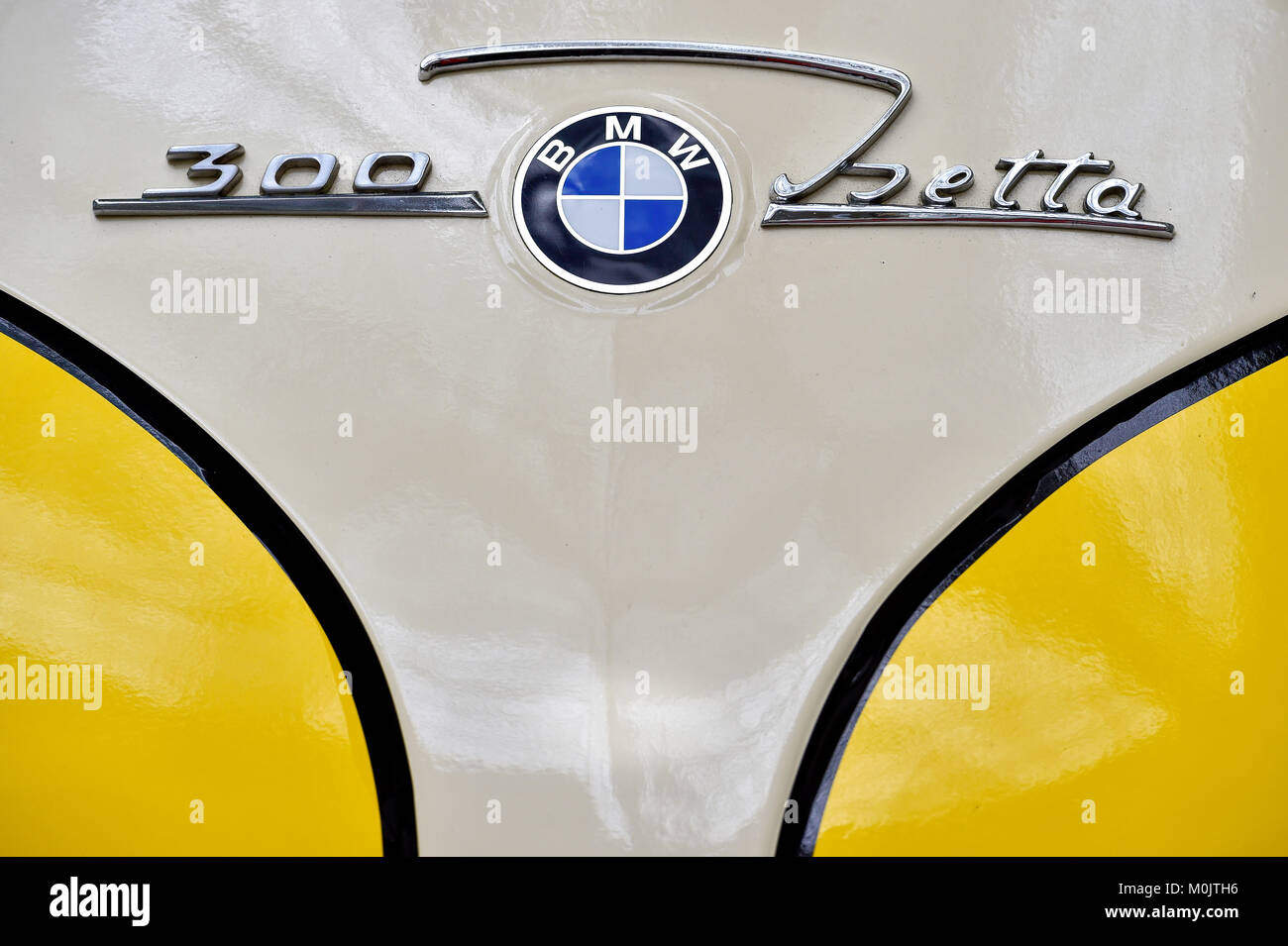 Dettaglio BMW Isetta 300 Foto Stock