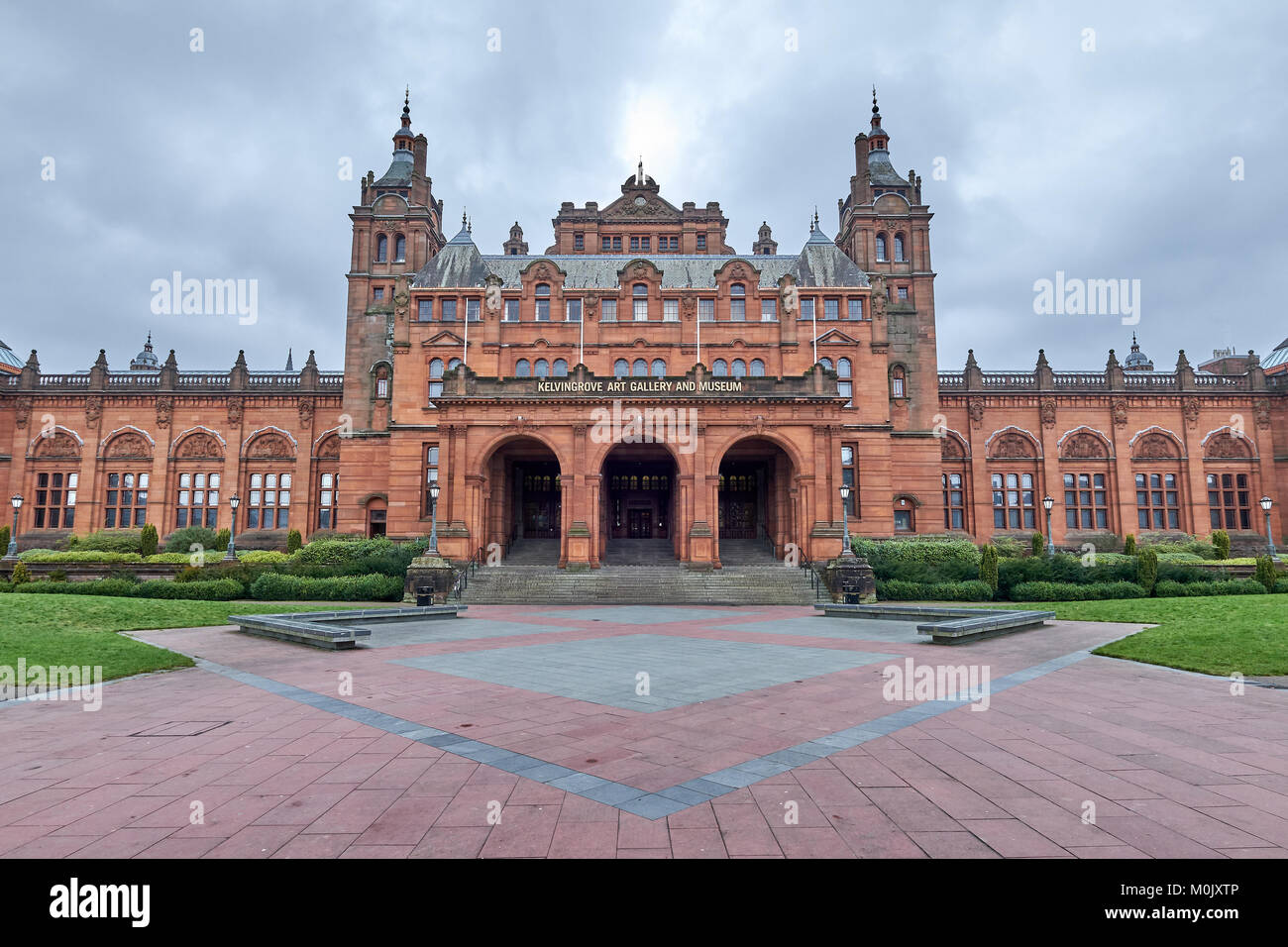 Glasgow Kelvingrove Art Gallery and Museum Foto Stock
