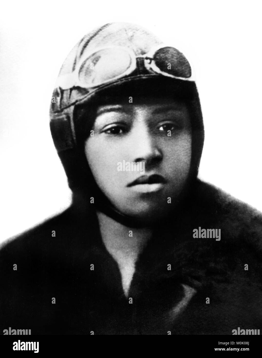 Bessie Coleman (1892-1926). Ritratto dell'aviatore pioniere nel 1921. Foto Stock