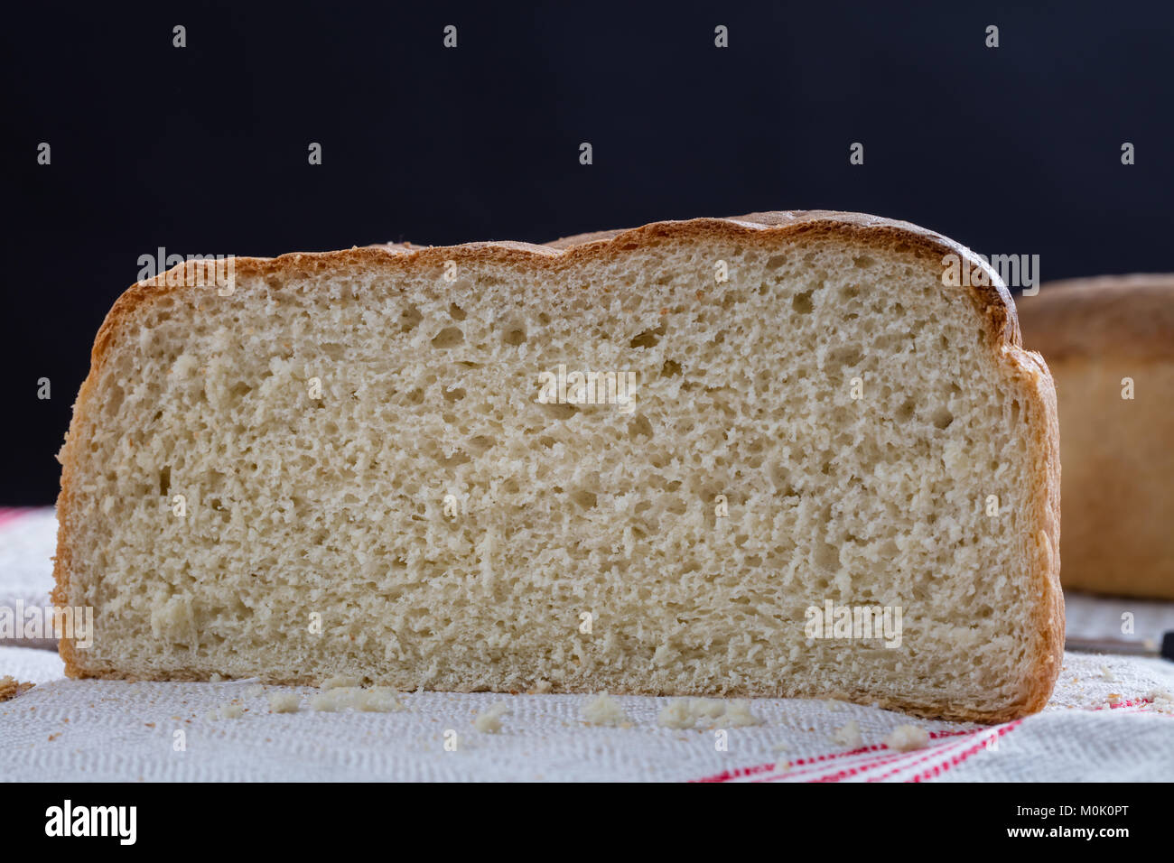 pane bianco Foto Stock