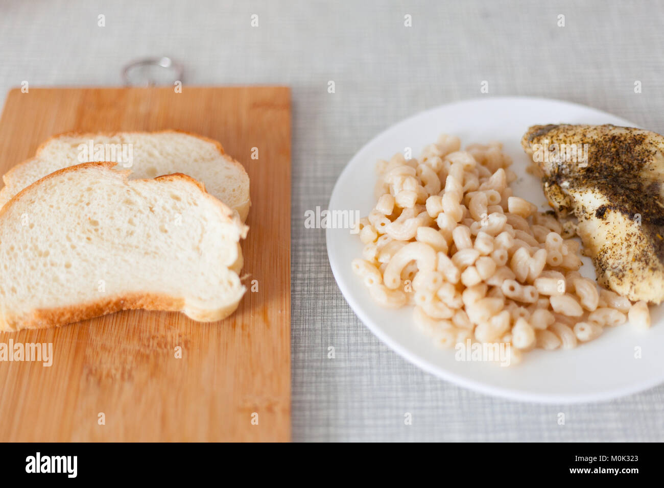 Pesce pane di pasta alimentare di realtà Foto Stock