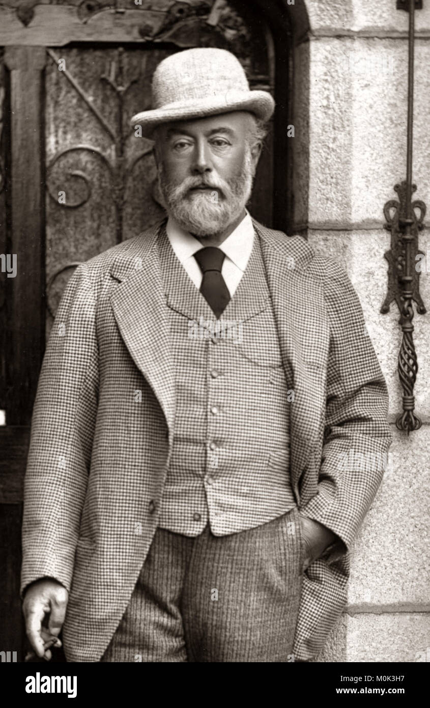 Sir Algernon Borthwick, Bt, primo Baron Glenesk tra il 1887 e il 1895, è stato un giornalista britannico e il politico conservatore. Egli era il proprietario del Morning Post Foto Stock