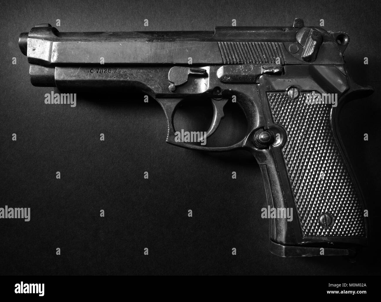 Pistola automatica Foto Stock