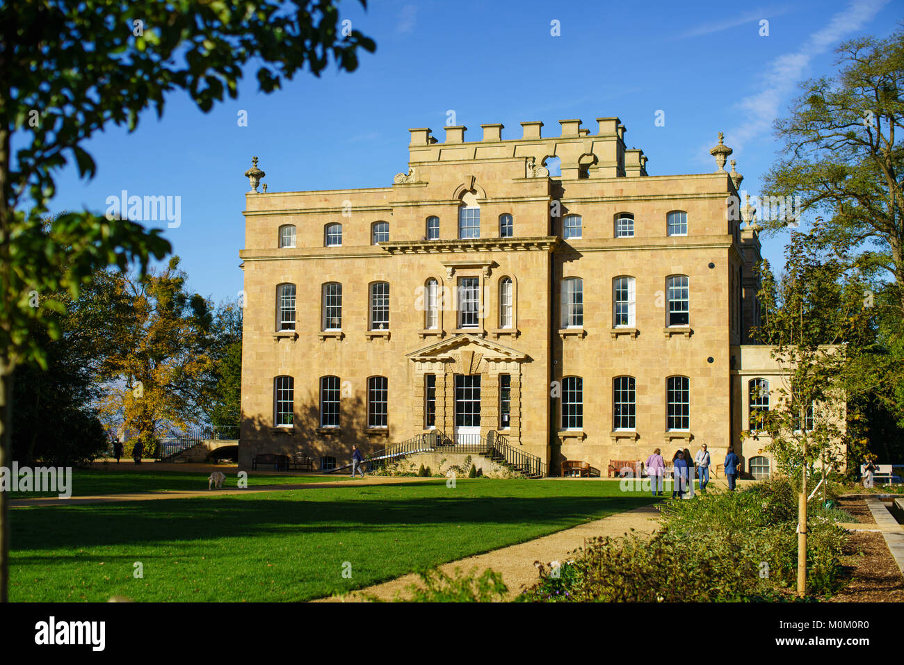 Vista generale di Kings Weston House di Bristol su una soleggiata giornata limpida. Foto Stock