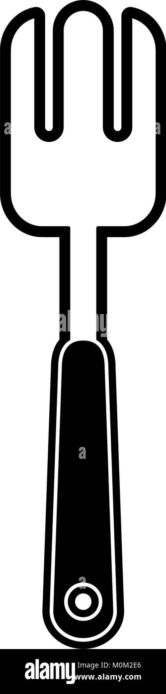 Forcella arnese da cucina Illustrazione Vettoriale