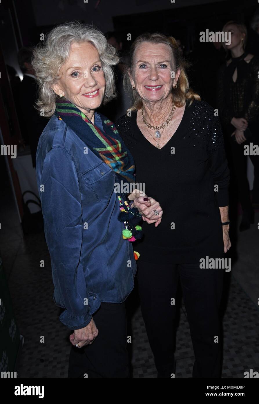 New York, NY, STATI UNITI D'AMERICA. Il 22 gennaio, 2018. Hayley Mills, Giulietta mulini di presenze per faccia parte apertura notturna su Broadway, Robert al 2 COLUMBUS CIRCLE, New York, NY Gennaio 22, 2018. Credito: Derek Storm/Everett raccolta/Alamy Live News Foto Stock
